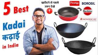 Top 5 Best Kadai for Indian Cooking 2023  Kadhai for Healthy Cooking  Aluminum vs Steel Kadai