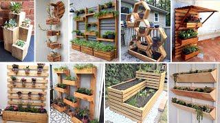 100 Creative DIY Outdoor Wooden Plant Stand Ideas For Your Garden