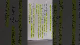 #Evolution of Eukaryotes 