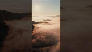 Through the Golden Valley | 4K Cinematic Drone Footage Above the Clouds