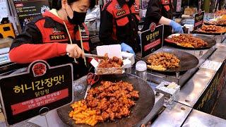 Korean Chicken, 4 Flavors Dakgangjung, Shrimp Gangjeong | Korean food