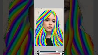 Rainbow Edits Jenna Ortega #edits #jennaortega #wednesdayaddams #shorts