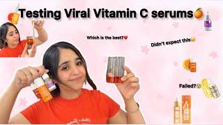 Testing Viral Vitamin C serums on Apple & Betadine| Results are *SHOCKING* | Blossom Kaur