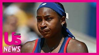 Coco Gauff's Emotional Exit: Tearful Conversation with Umpire Ends Paris Olympics Singles Hopes