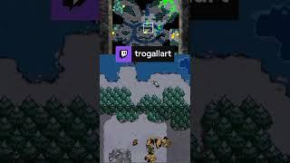 Satisfying fire and ice | trogallart on #Twitch