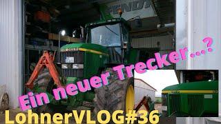 LohnerVLOG#36 #JohnDeere7810 der neue Trecker im Betrieb? I Batteriepolverbindung am Xylon retten