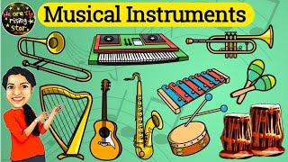 Musical Instruments Names | Musical Instruments Sounds |  WATRstar