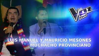 Luis Manuel y Mauricio Mesones | muchacho provinciano | Gran Final | Temporada 2023 | La Voz Perú