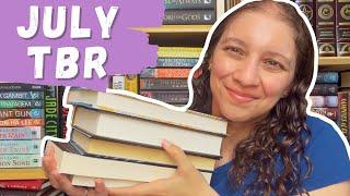 Leaning on comfort reads || July TBR