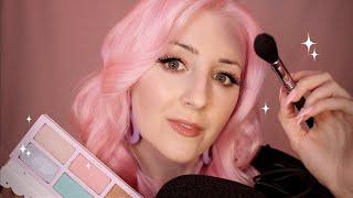 ASMR Doing Your Pin-up Makeup for a Photoshoot (close up whisper) RP