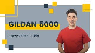 Gildan 5000 Heavy Cotton T-Shirt | BlankApparel.ca