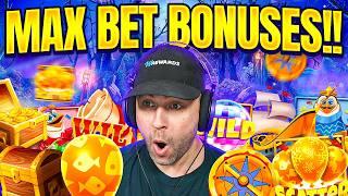 I SPUN into MULTIPLE MAX BET BONUSES & GOT PAID on THESE NEW SLOTS!! (Bonus Buys)