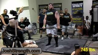 Travis Christie - 745 lb. RAW Deadlift