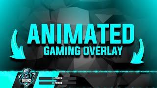 How To Make Animated Gaming Overlay On Android | Make cool stream overlay | RG Tricks