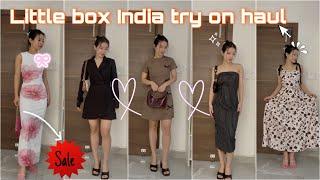 Little Box India Try on haul || 5 dresses|| #haul #littleboxindia #dresses