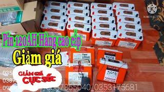 Giảm giá Pin kich cá 120ah / Hàng tốt/ hàng giá rẻ 0981020128