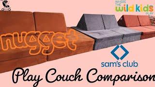 COMPARE: Nugget vs Wild Kids vs Sam's Club Play Couches | Which is the Best Foam Couch?