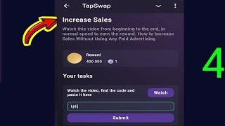 Increase Sales | Tapswap Code | How to Increase Sales Without Using Any Paid Advertising