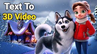 How To Make 3D Kids Story Video With Free AI Tools - 3D Cartoon Animation Video Kaise Banaye