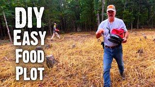 How To Make a Small Food Plot with Hand Tools