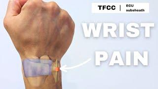 Wrist pain | TFCC | ECU sub-sheath rehab