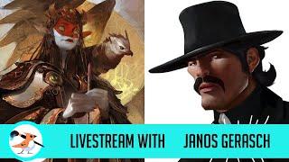 Livesstream with Janos Gerasch Art