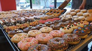 10,000 are sold every day? Crazy Quality! American Style Handmade Donuts / Korean street food