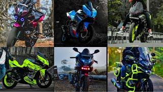 TOP 10 BEST MODIFIED BAJAJ PULSAR 220F | WRAPS AND COUSTOM MODIFIED| MOTOR HUBER