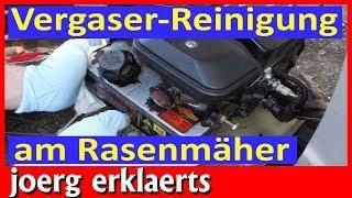 Vergaser Reinigung Rasenmäher - ohne den Motor zu zerlegen  Briggs Stratton  Tutorial Nr.125