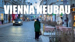 Vienna Walk in Neubau & Spittelberg, February 2023 | 4K HDR