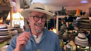 How hat pinching breaks your Panama hat