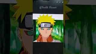 Naruto indiferent eyes  #short  #naruto #anime #art #subscribe #fanart #colouring #anime