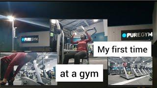 I went to the gym for the first time- Pure gym- Beginner full body workout?- Trying new things