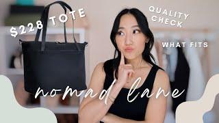 is this $228 tote worth your money? NOMAD LANE ORIGAMI TOTE REVIEW