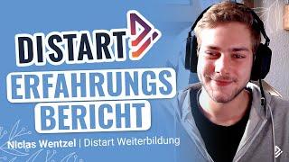 Erfahrung mit der Social Media Management Weiterbildung | Niclas über Distart learn