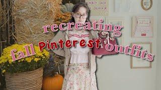 autumn outfits but only pinterest girls will understand  cottagecore, twee, grandmacore, coquette