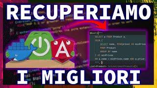 Creiamo un'APP SPRING & ANGULAR da ZERO: Come  scrivere una QUERY CUSTOM NATIVA complicata | P.10