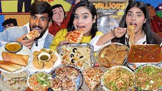 Indian Food Vs Italian Food Vs Chinese Food Eating Challenge | 2024 Eating Food Around The World