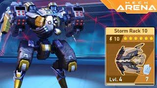 Eclipse with Storm Rack 10 is kind of | Mech Arena