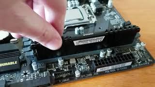 PC Assembly - Ram Insertion 1