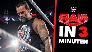 WWE RAW in 3 Minuten | Das ENDE von CM PUNK? - WWE Highlights 16.09.2024