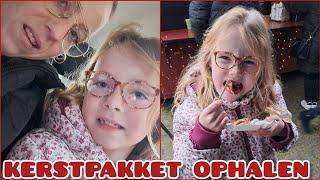 DESTENY GAAT MEE MAMA HAAR KERSTPAKKET OPHALEN *klein vlogje* / DE FAMILIE SNIJDERS