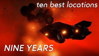 Elite Dangerous - My 10 BEST Damn LOCATIONS in 9 Years