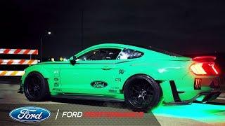 Vaughn Gittin Jr. Drifts Four Leaf Clover in 900HP Mustang | Ford Performance