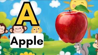 Learn ABC with Fun Songs for Kids | A for Apple Alphabet Learning Video for Toddlers and Preschooler