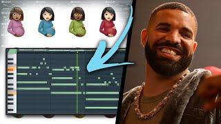 How to Make DARK Bouncy Beats for DRAKE | FL Studio