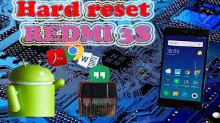 Сброс настроек на REDMI 3S//Hard Reset Xiaomi