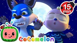 Spooky Werewolf Song  | CoComelon Animal Time | Animals for Kids