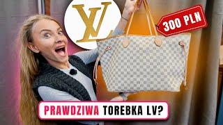 TOREBKA LOUIS VUITTON ZA 9500 ZŁ W LUMPEKSIE ! Najlepszy łup lumpeksowy?! 