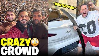 Thokar Meetup Gone CrazyShazi ki Gari tabah ho gai